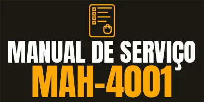 MANUAL DE SERVIÇO-MAH-4001