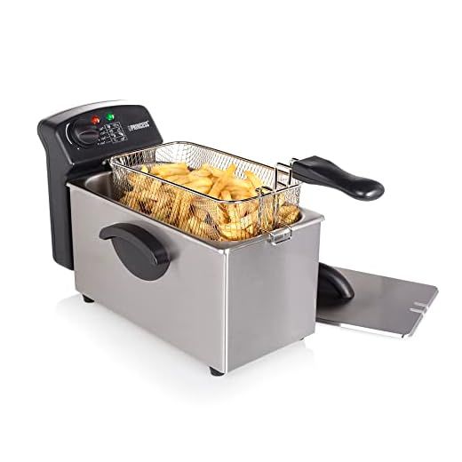 Princess Freidora eléctrica, Zona Fría, 2000 W, Volumen de 3 L, Temperatura hasta 190ºC