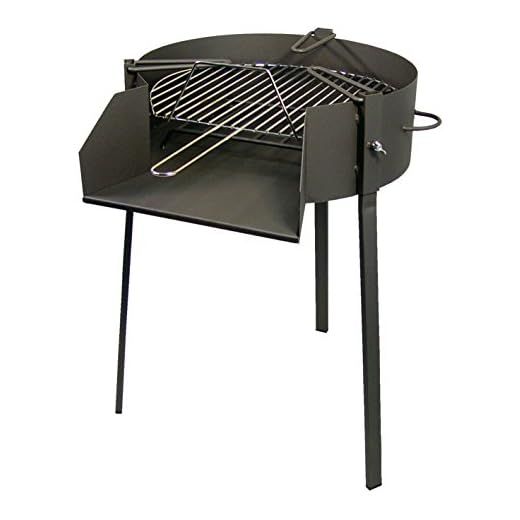 Imex El Zorro Barbacoa redonda con soporte para paella, diámetro 70 x 75 cm, 71583