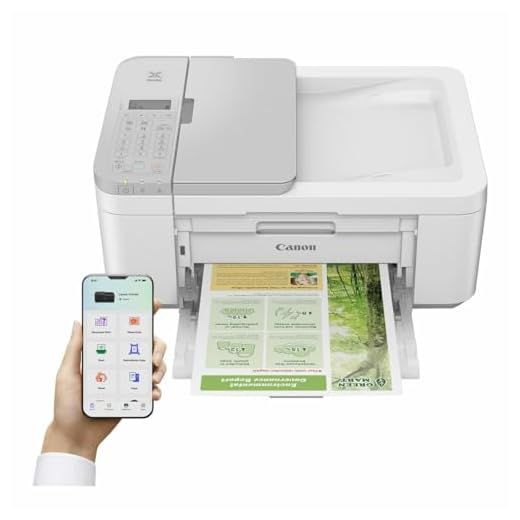 Canon Pixma TR4756i Impresora Multifunción 4 en 1, Compatible con Pixma Print Plan, Impresión, Escaneo y Copia, WiFi, Cartuchos XL, ADF de 20 Hojas, Impresión a Doble Cara Automática, Blanco