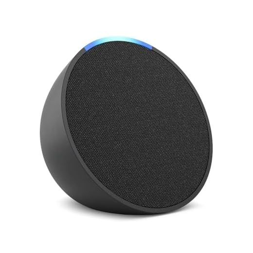 Echo Pop (Última generación) | Altavoz inteligente Bluetooth con Alexa de sonido potente y compacto | Antracita