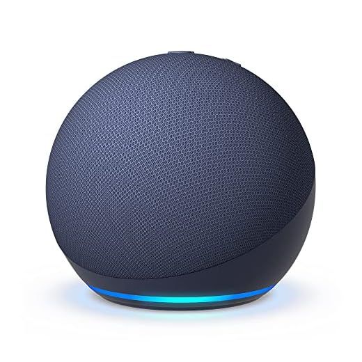 Echo Dot (Última generación) | Altavoz inteligente wifi y Bluetooth con Alexa, con sonido más potente y de mayor amplitud | Azul marino