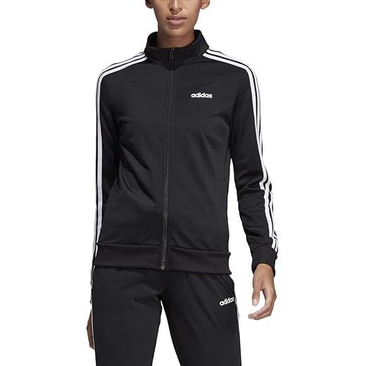 adidas Chaqueta de entrenamiento para mujer Essentials con 3 rayas