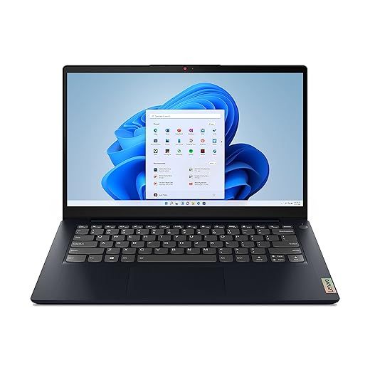 Lenovo Ideapad 3 14 14" Laptop, 14" FHD Display (1920 x 1080), AMD Ryzen 5 5500U, 8GB DDR4 RAM, 256 SSD Storage, AMD Radeon 7 Graphics, Windows 11 Home, 82KT00GVUS, Abyss Blue