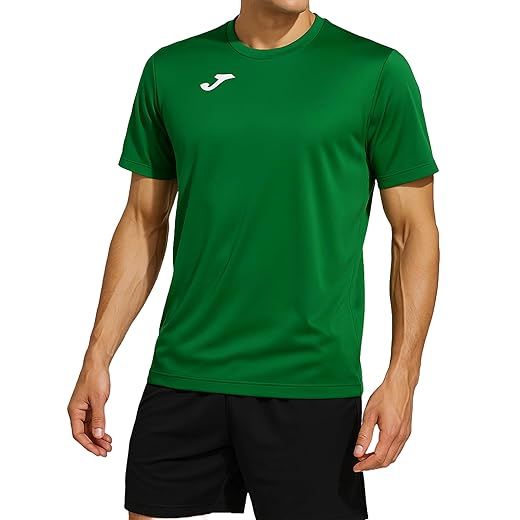 Joma Camiseta Deportiva Manga Corta Hombre, 6XS - 3XL - Ligera y Transpirable, Óptima para Running y Gym - Combi