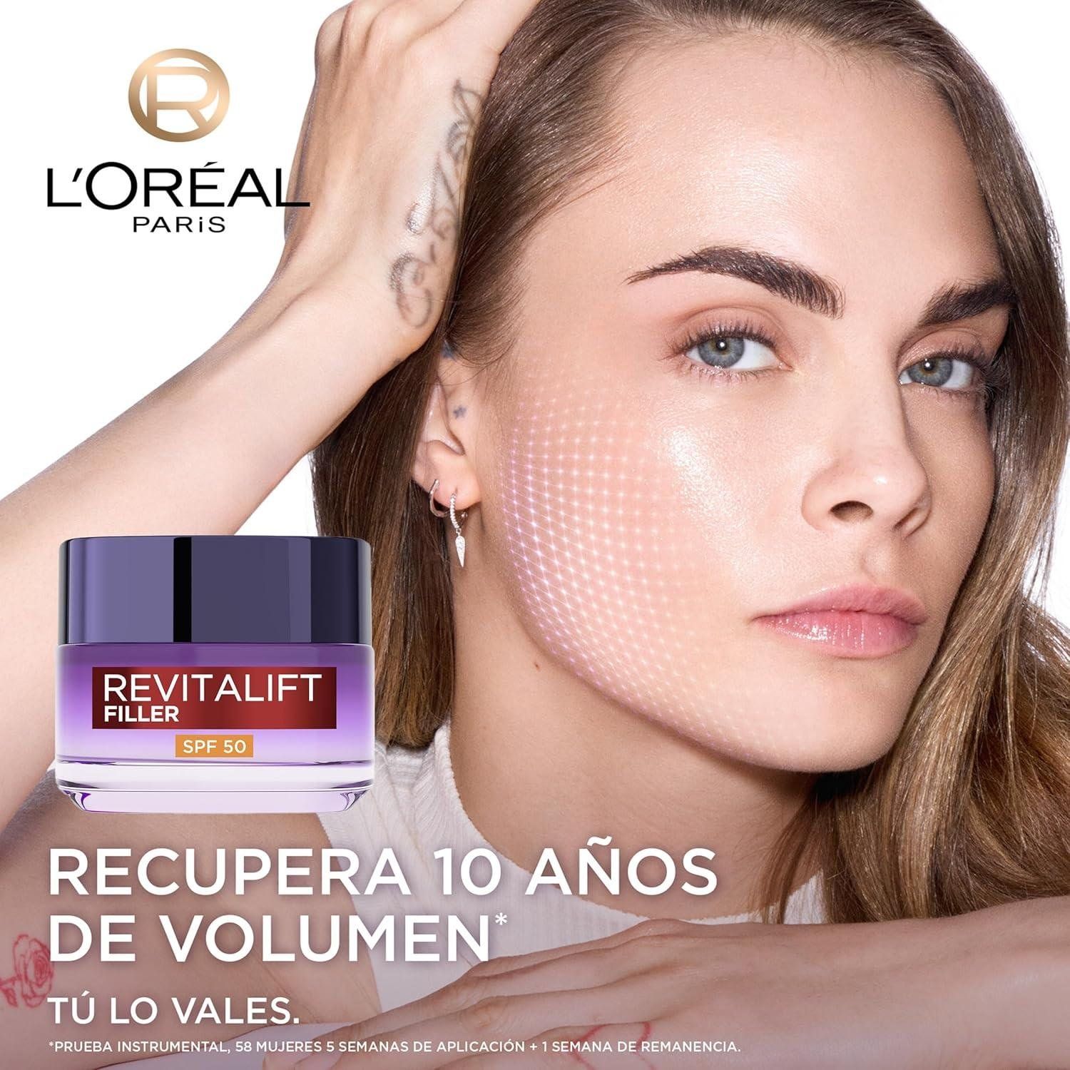 Probamos Revitalift Filler SPF50 de L'Oréal: ¿funciona?