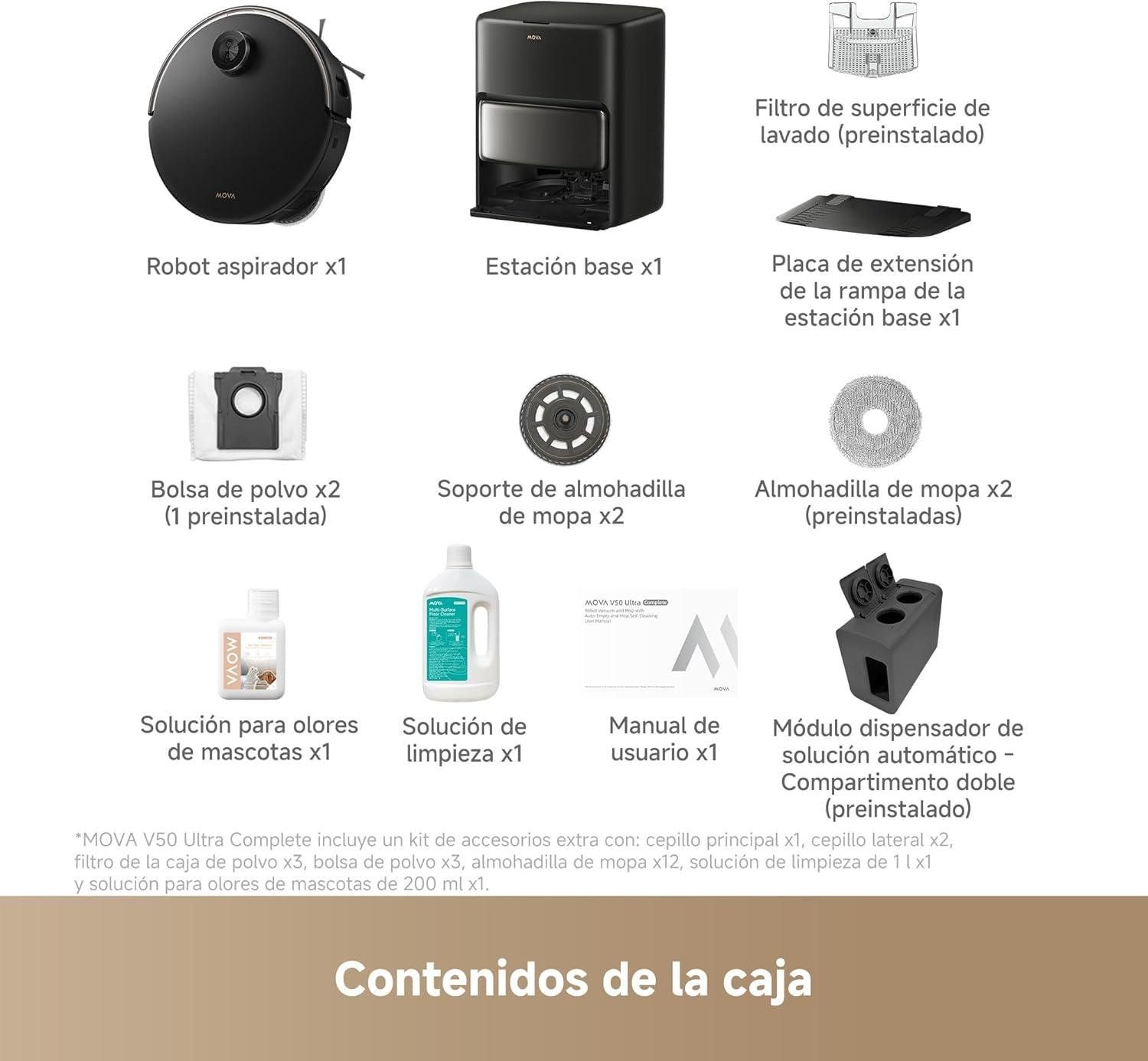 Probamos el Mova V50 Ultra: 24.000 Pa y dudas