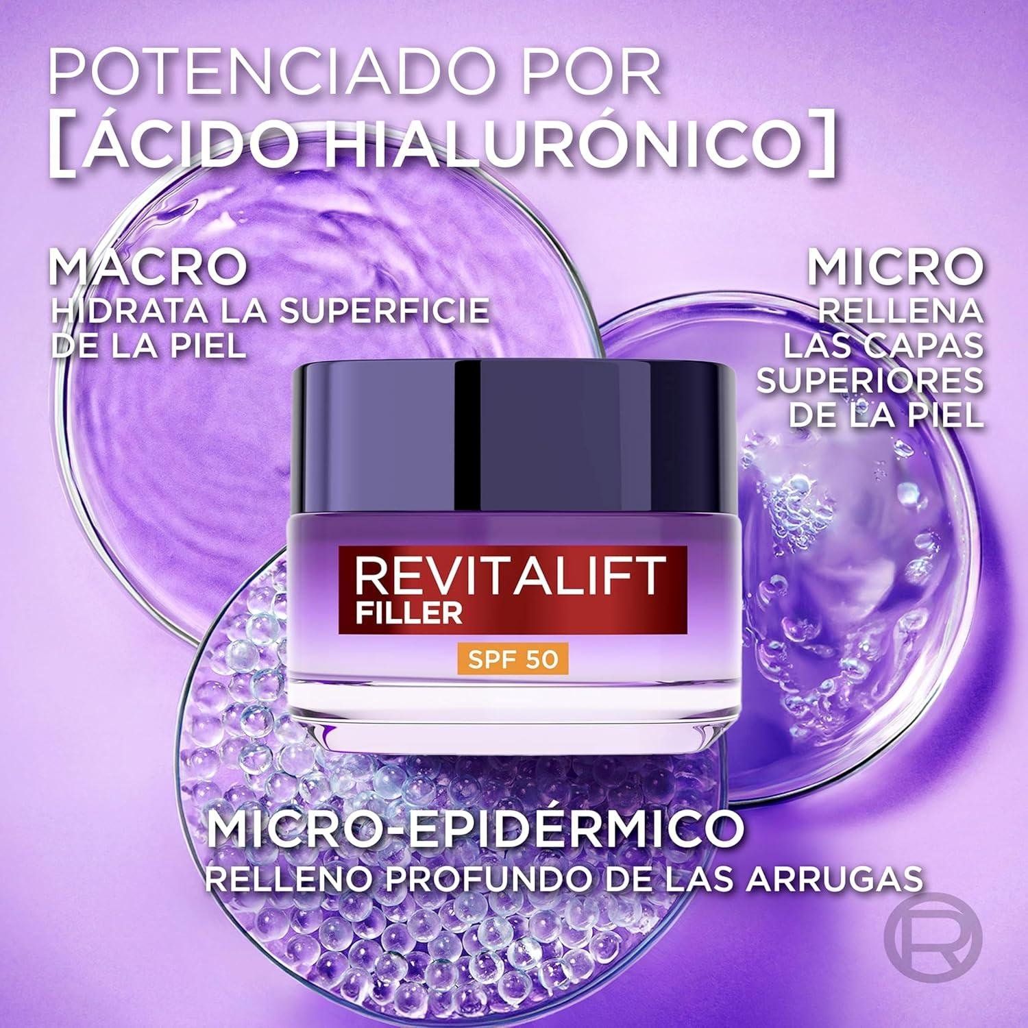 Probamos Revitalift Filler SPF50 de L'Oréal: ¿funciona?
