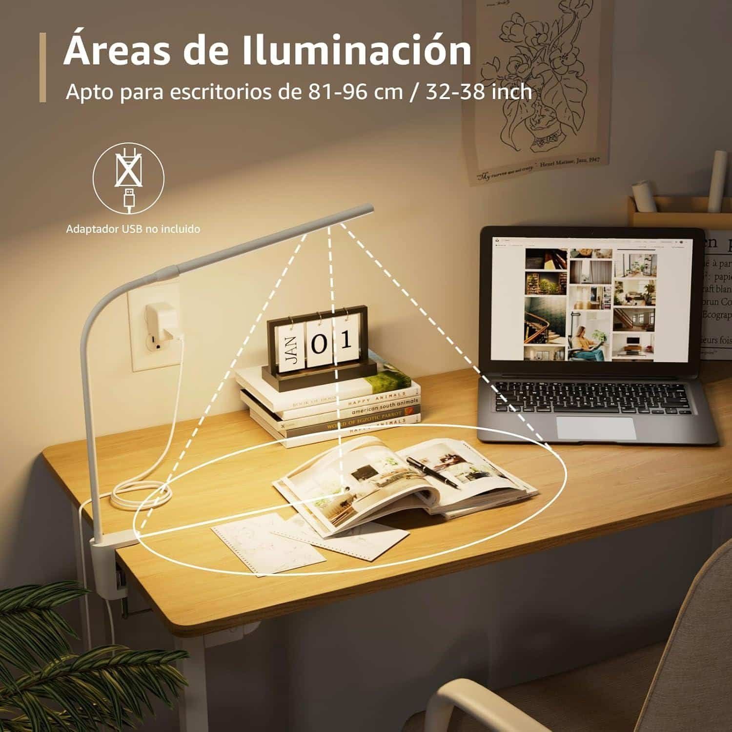 Probamos la Lepro LED con pinza: flexible y regulable