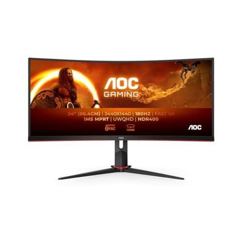 Probamos el AOC CU34G2XPD: curva WQHD a 180Hz