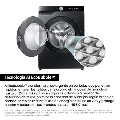 Probamos la Samsung WW90DG6U85LBU3: EcoBubble con IA