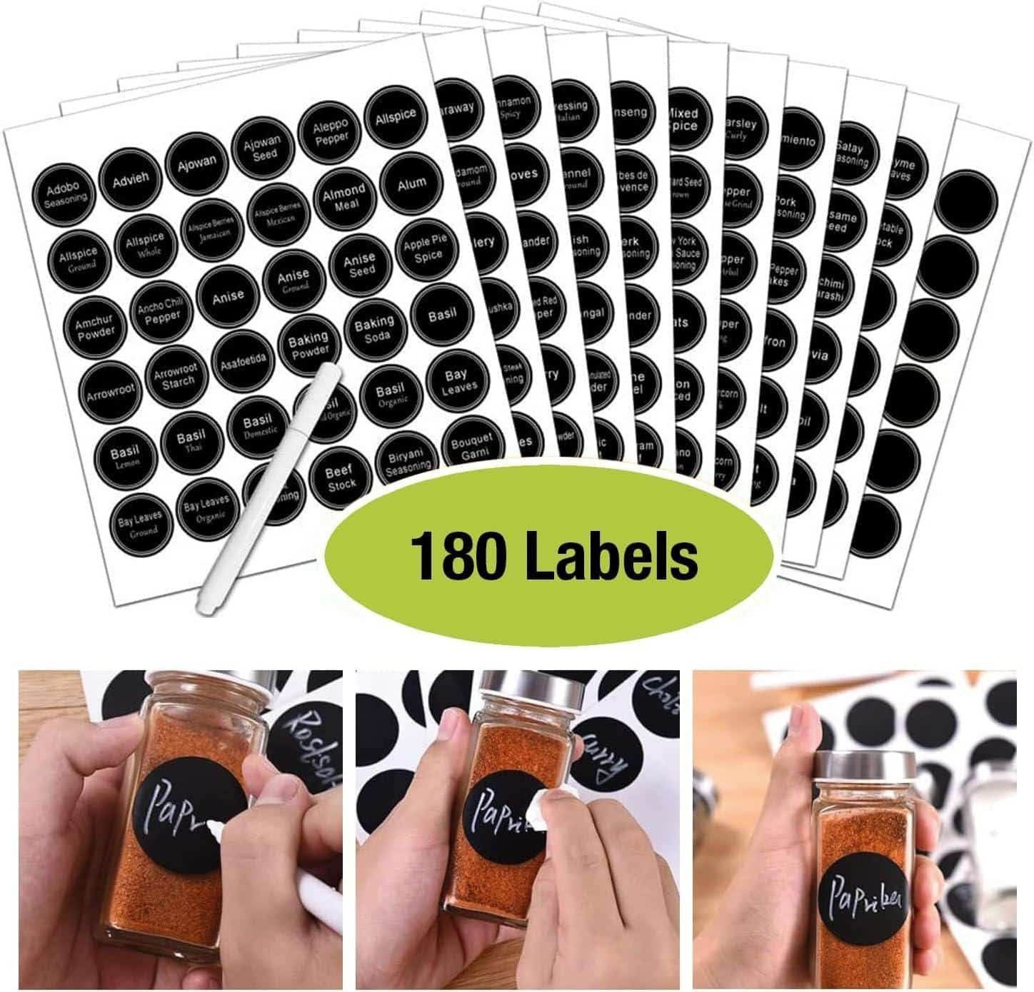 Probamos el edihome: 24 tarros, 3 niveles y etiquetas