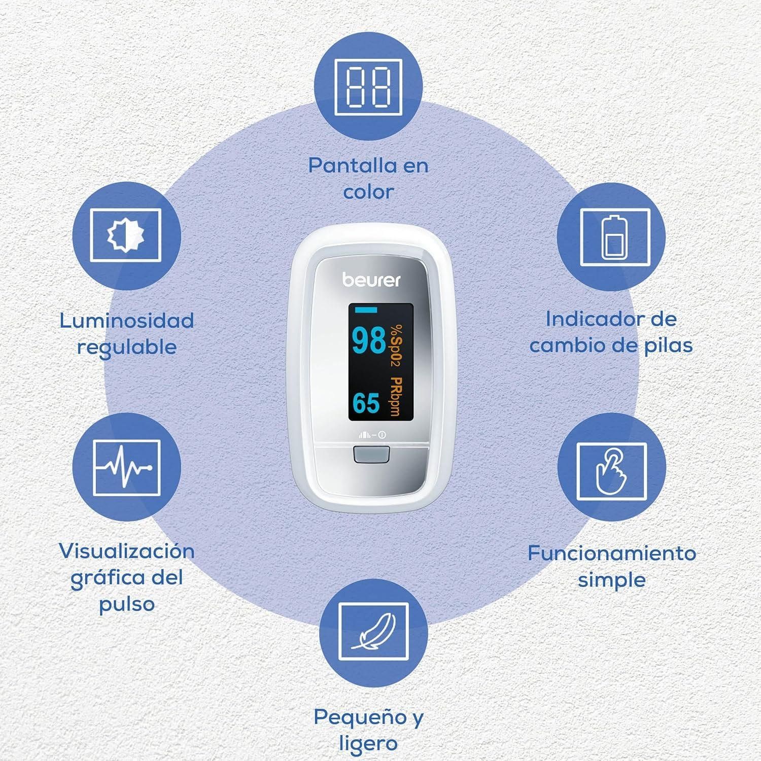 Analizamos el Beurer PO 30: SpO2 y pulso portátil
