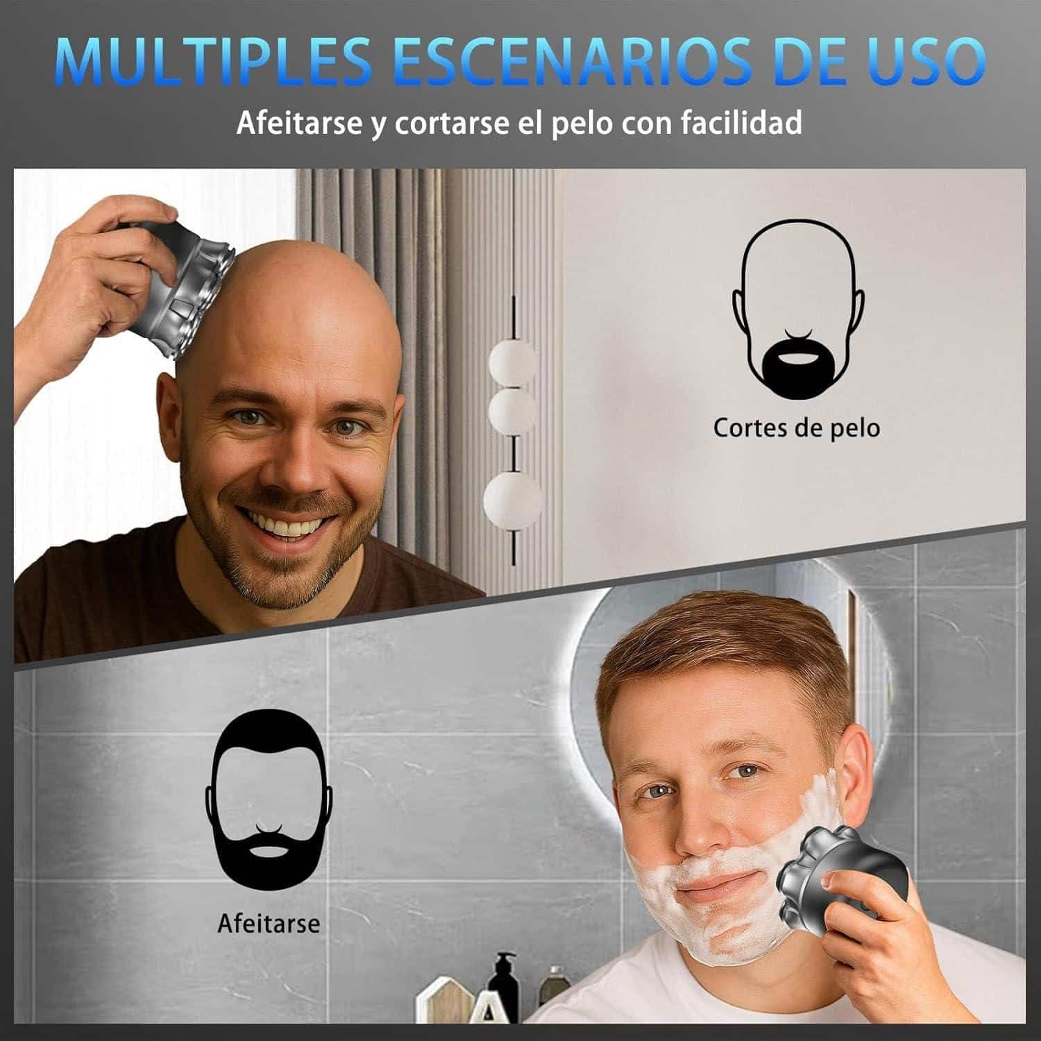 Probamos la afeitadora 7D con LED y bloqueo de viaje