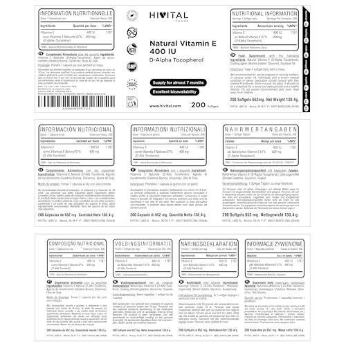 Ponemos a prueba la Vitamina E 400 UI de Hivital