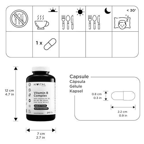 Probamos el Complejo B vegano Hivital: 7 meses