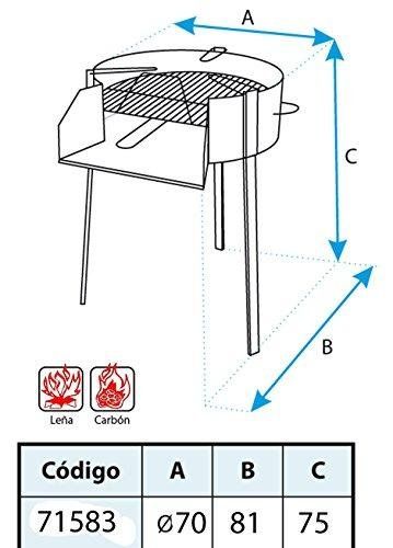 Probamos la Imex El Zorro: barbacoa y paellero
