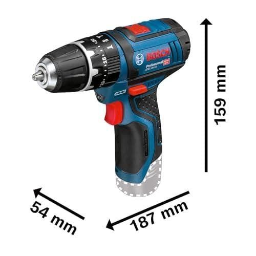 Lo ponemos a prueba: Bosch GSB 12V-15 en nuestro taller