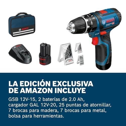 Lo ponemos a prueba: Bosch GSB 12V-15 en nuestro taller
