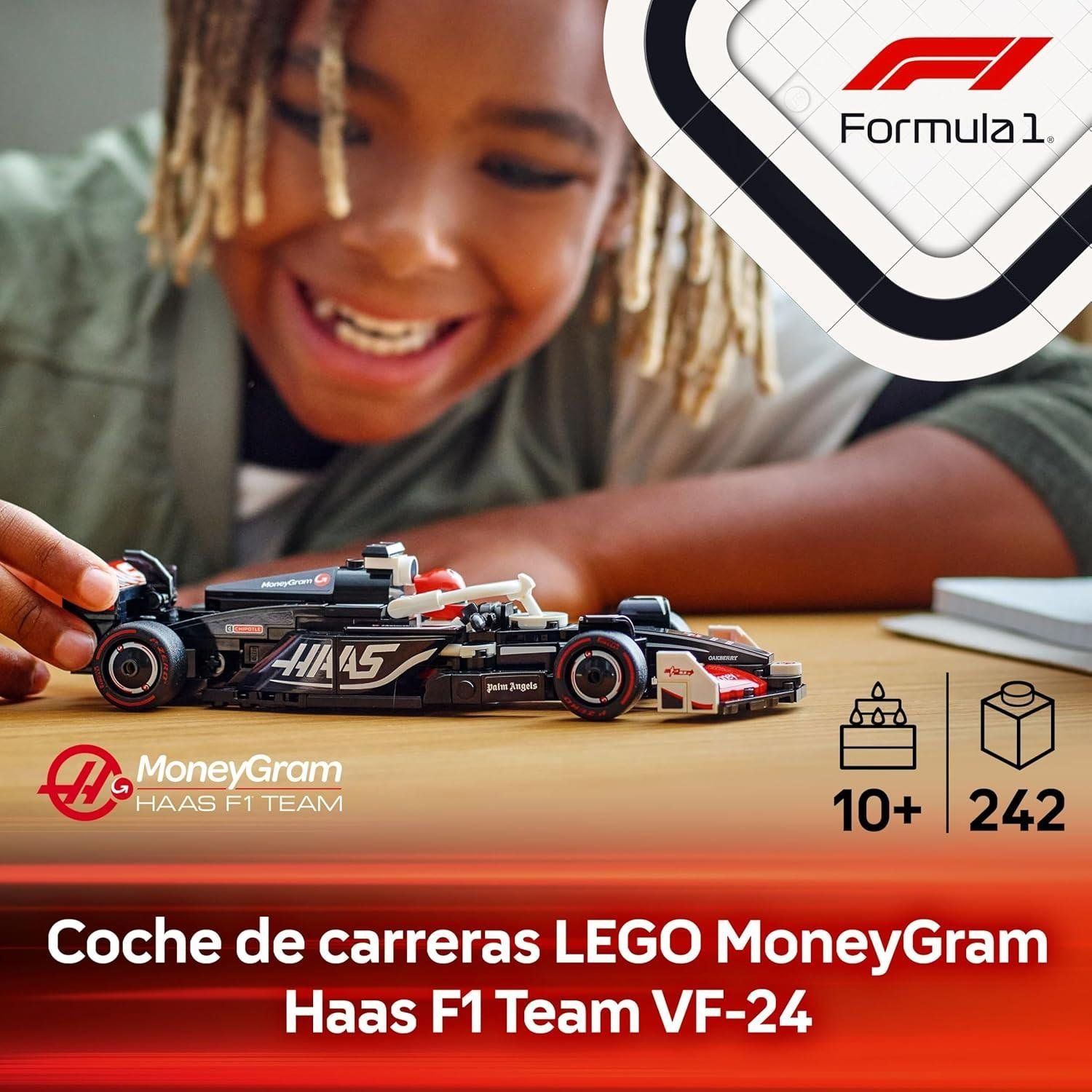 Descubrimos el LEGO Haas VF-24: emoción y detalle en cada pieza