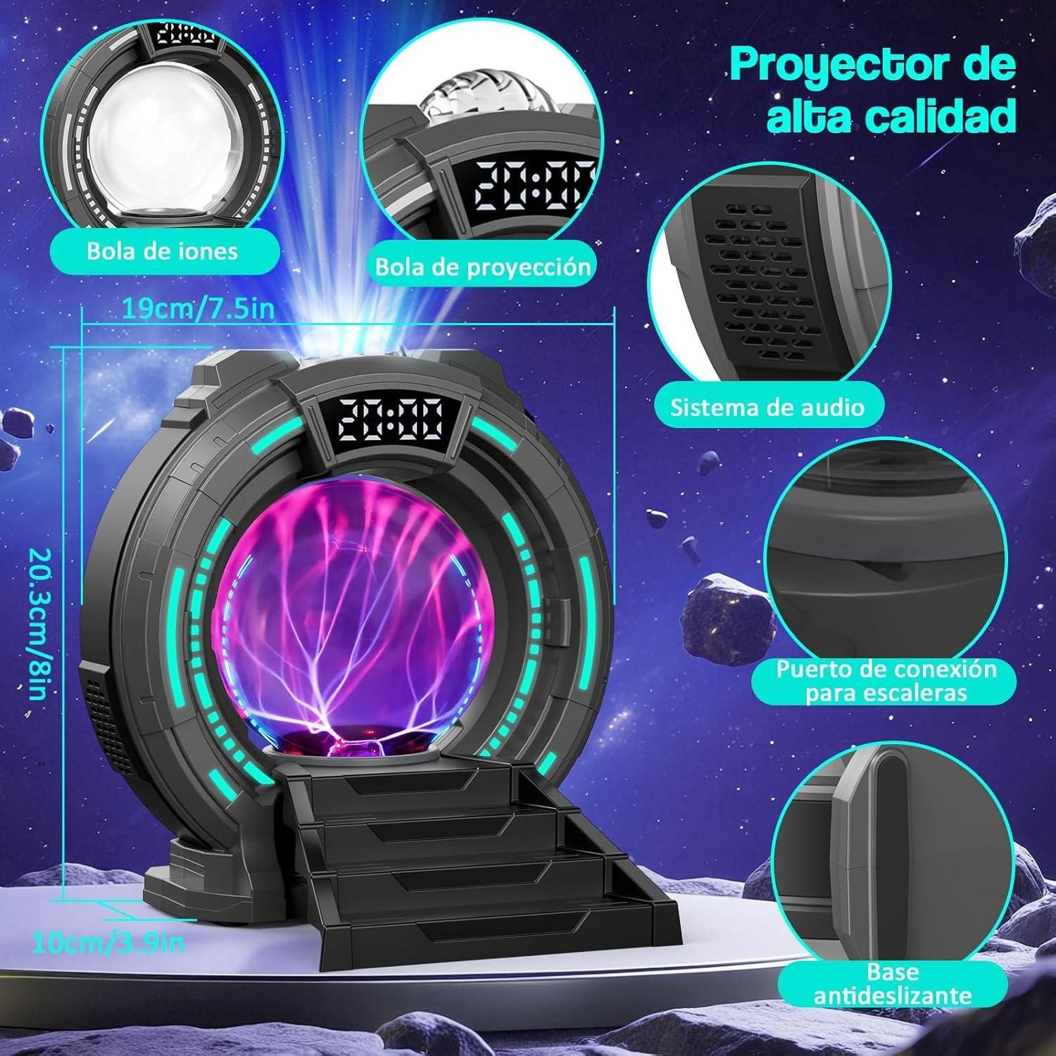 Nuestra experiencia con el proyector LED de estrellas y galaxias para niños
