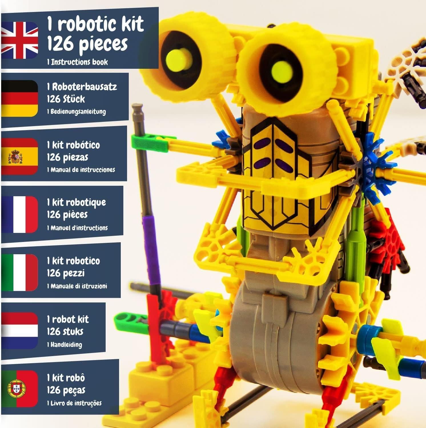 Construyamos y Aprendamos: Review del Betabot Robot 126 Piezas