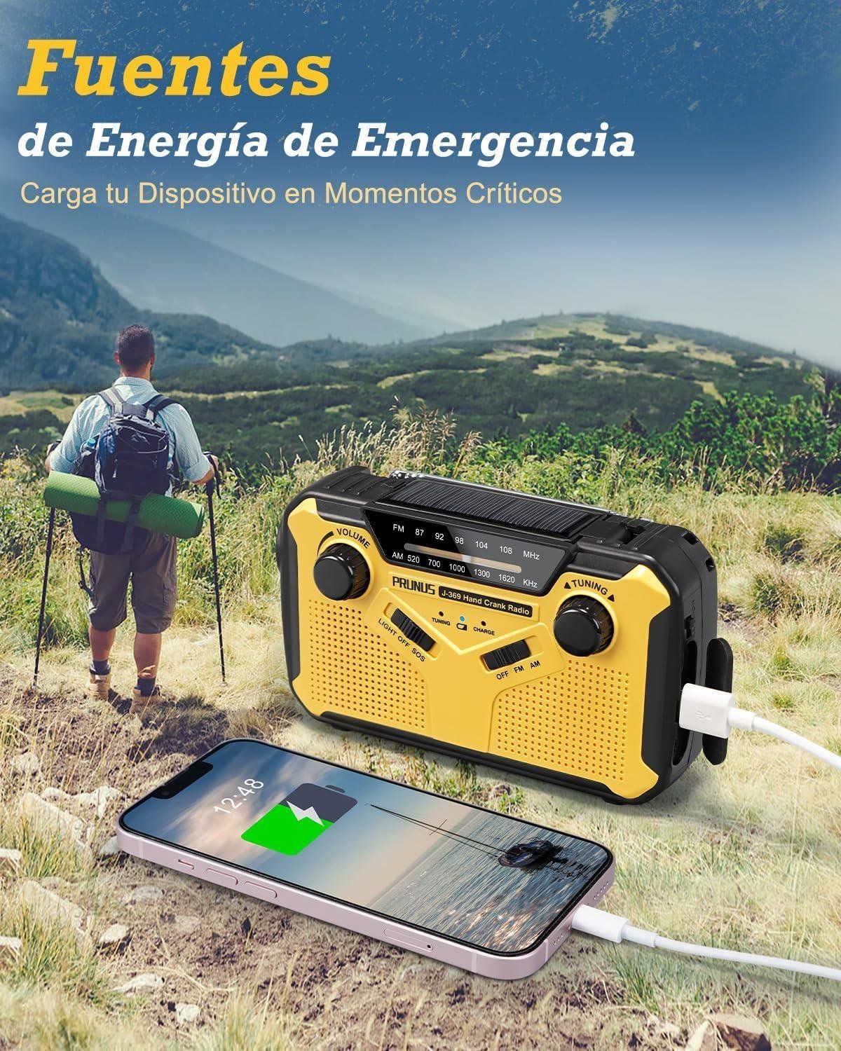 Nuestra experiencia con la radio solar PRUNUS J-369: útil y confiable