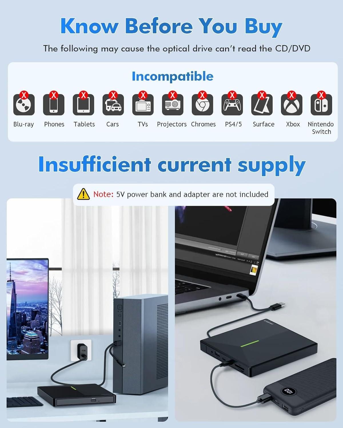 <p><strong>¡Conectividad y Estilo: Nuestro Análisis del Lector DVD Externo!</strong></p><p>