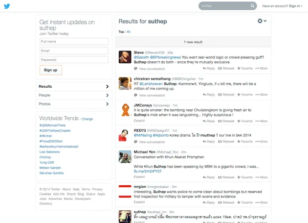 Bangkok-protest-attack-Twitter