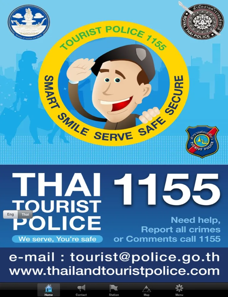 Thai Tourist Police Line