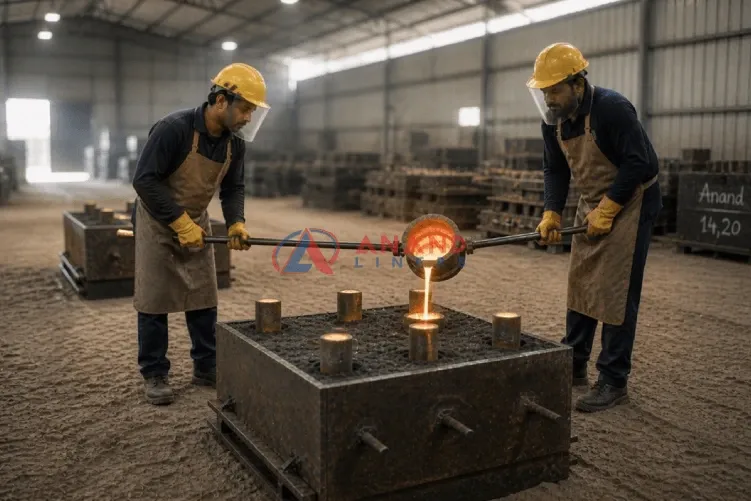 METAL-POURING