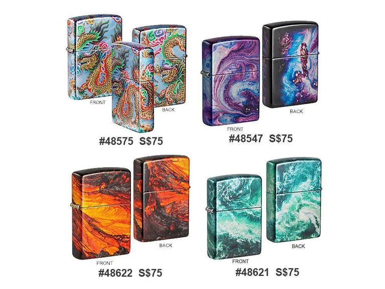 VillageSmith Gifts Singapore | Zippo (48547, 48575, 48621, 48622) 9 Zippo 48575 48547 48622 48621