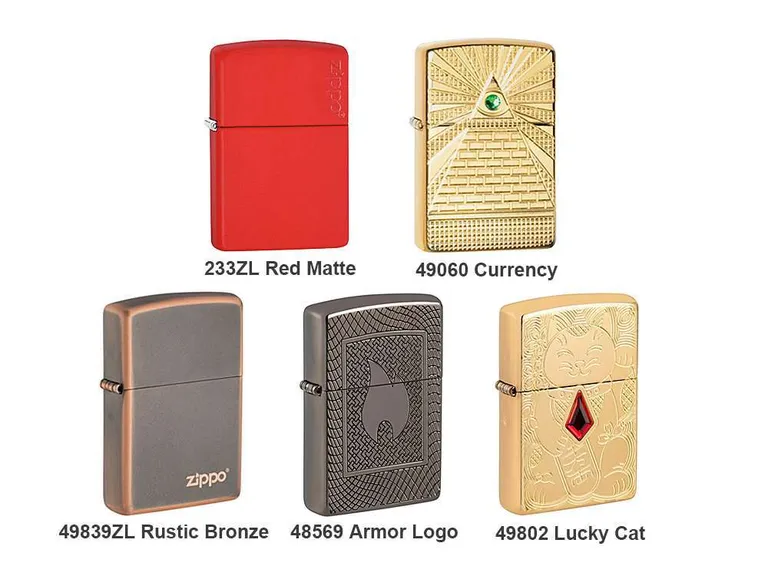 VillageSmith Gifts Singapore | Zippo (233ZL, 49060, 48569, 49802, 49839ZL) Zippo 233zl 49060 49839zl 48569 49802