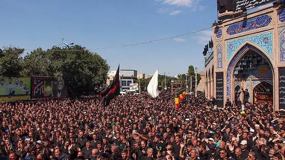 Iranians marking Ashura