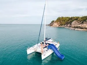 Catamaran Scarlet luxury yacht trip in Koh Samui.