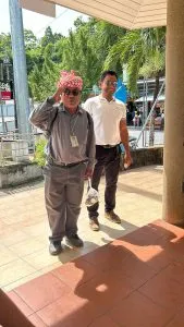 Our funny tour guide and one of the drivers of Thailand Experience.