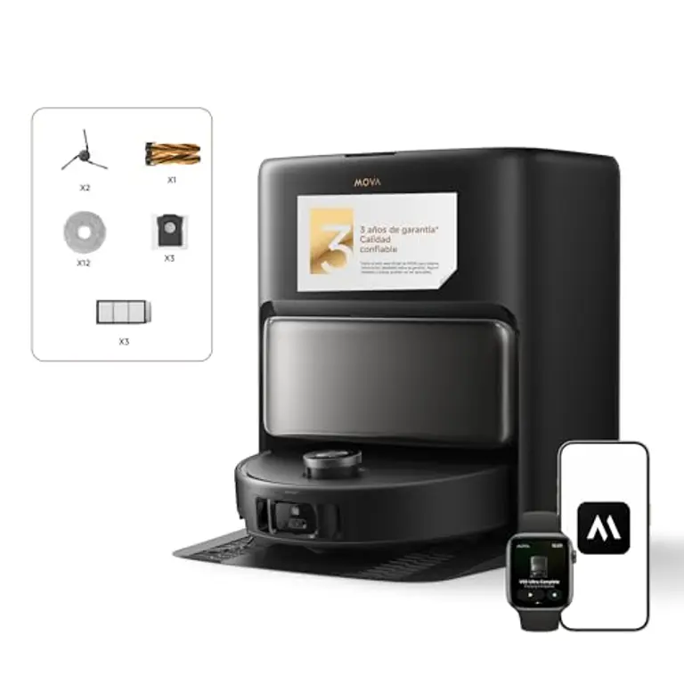 Revisamos el robot aspirador Mova V50 Ultra: 24.000 Pa Revisamos el robot aspirador Mova V50 Ultra: 24.000 Pa
