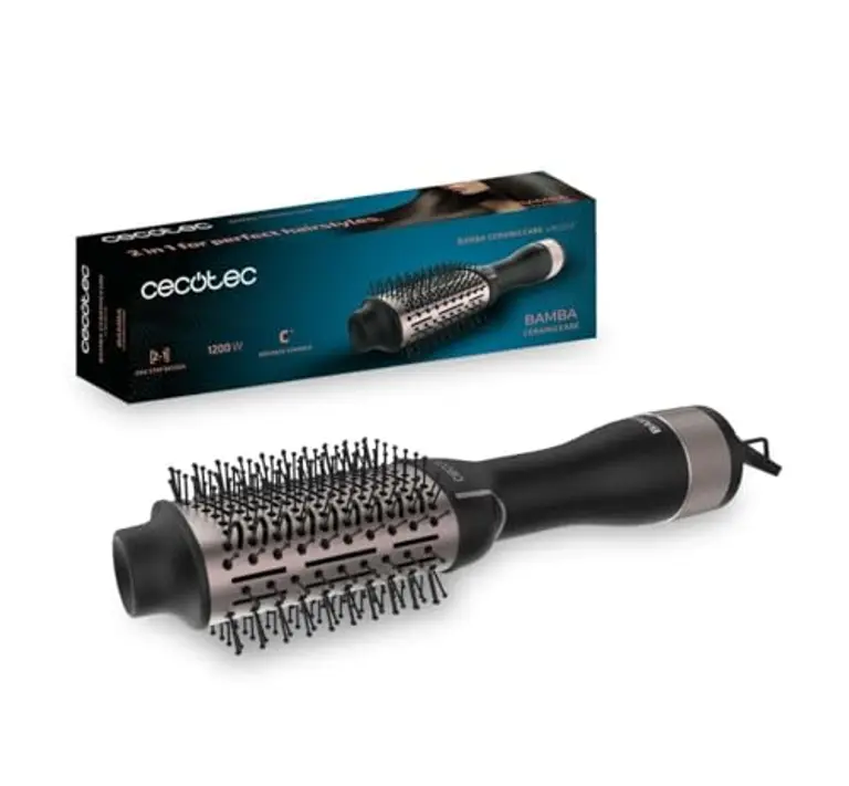 Cecotec y Revlon: cepillos para secar, dar volumen y alisar Cecotec y Revlon: cepillos para secar, dar volumen y alisar