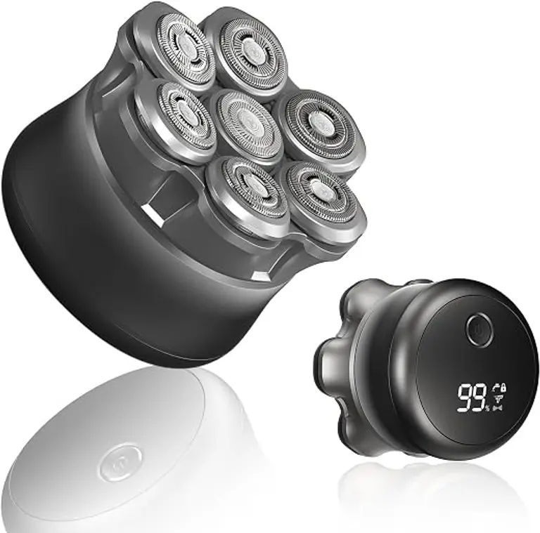 Probamos la afeitadora para cabeza 7D con LED y bloqueo de viaje Probamos la afeitadora para cabeza 7D con LED y bloqueo de viaje