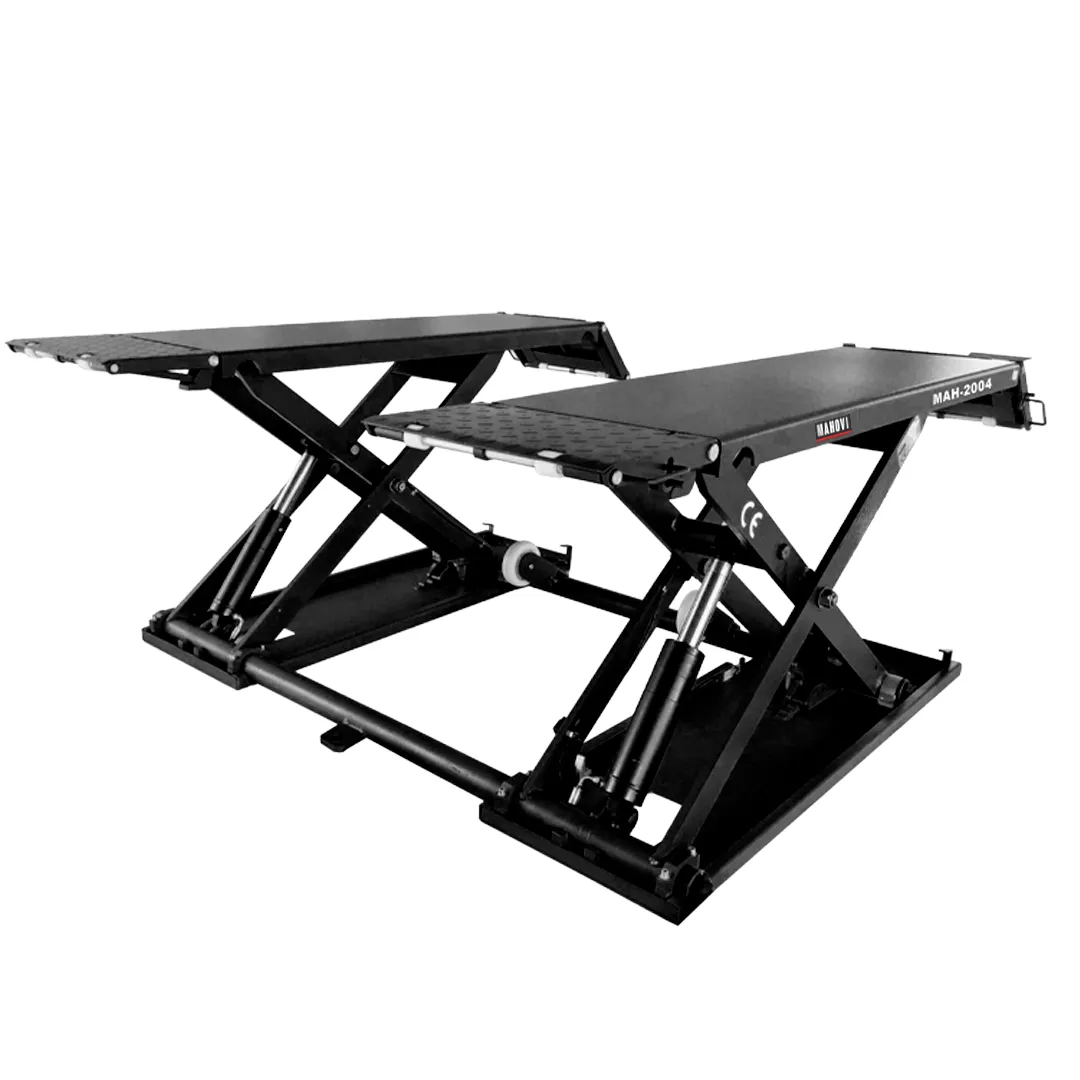 Elevador Automotivo Pantográfico Tesoura Tipo Mide Rise Móvel 3 Toneladas – MAH-2004