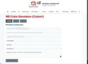 MB Crisis Simulation© (Crisim©)