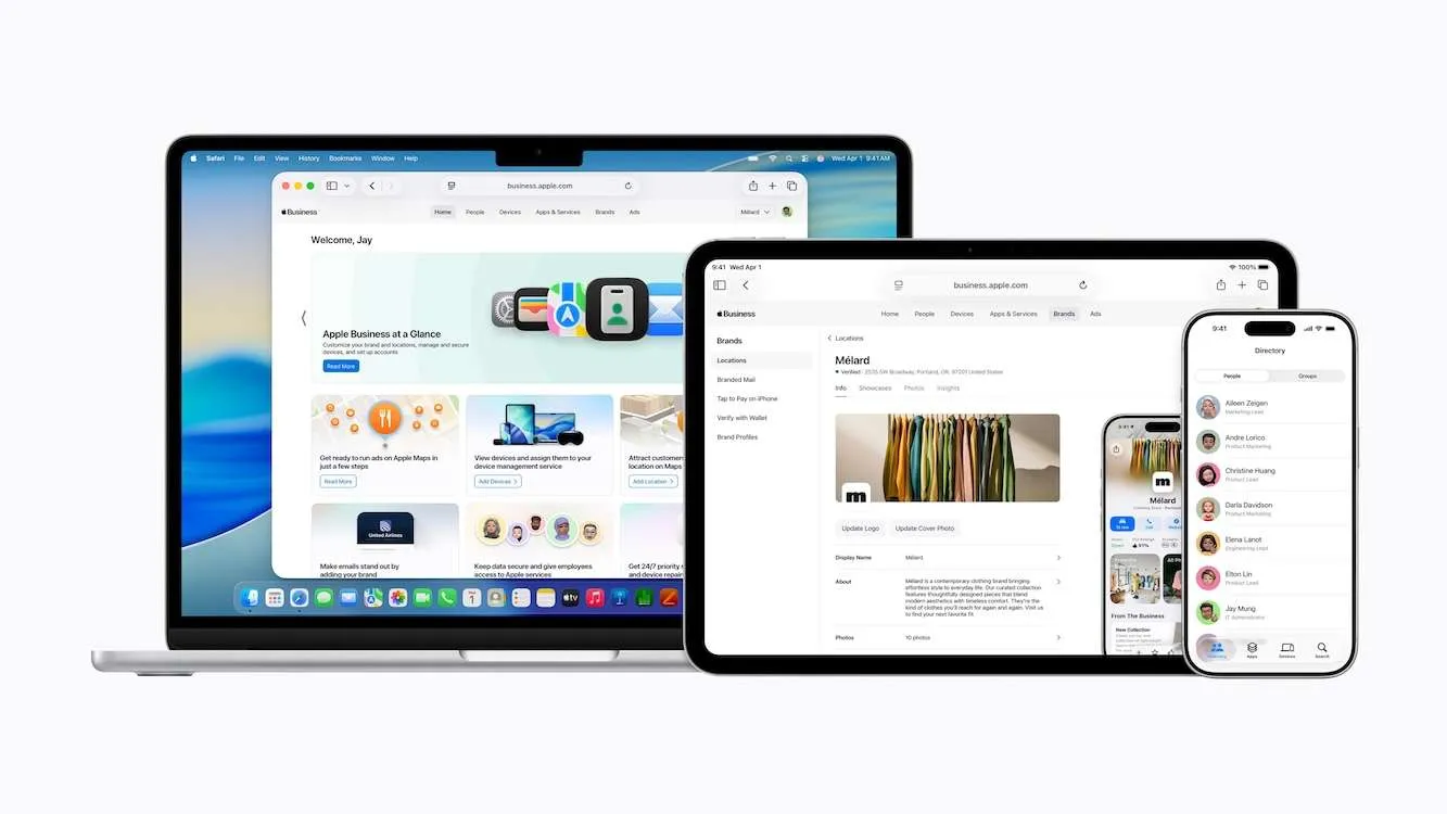 Apple Business hero