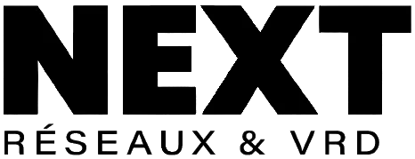 Logo Next Réseaux et VRD Logo Next Réseaux et VRD