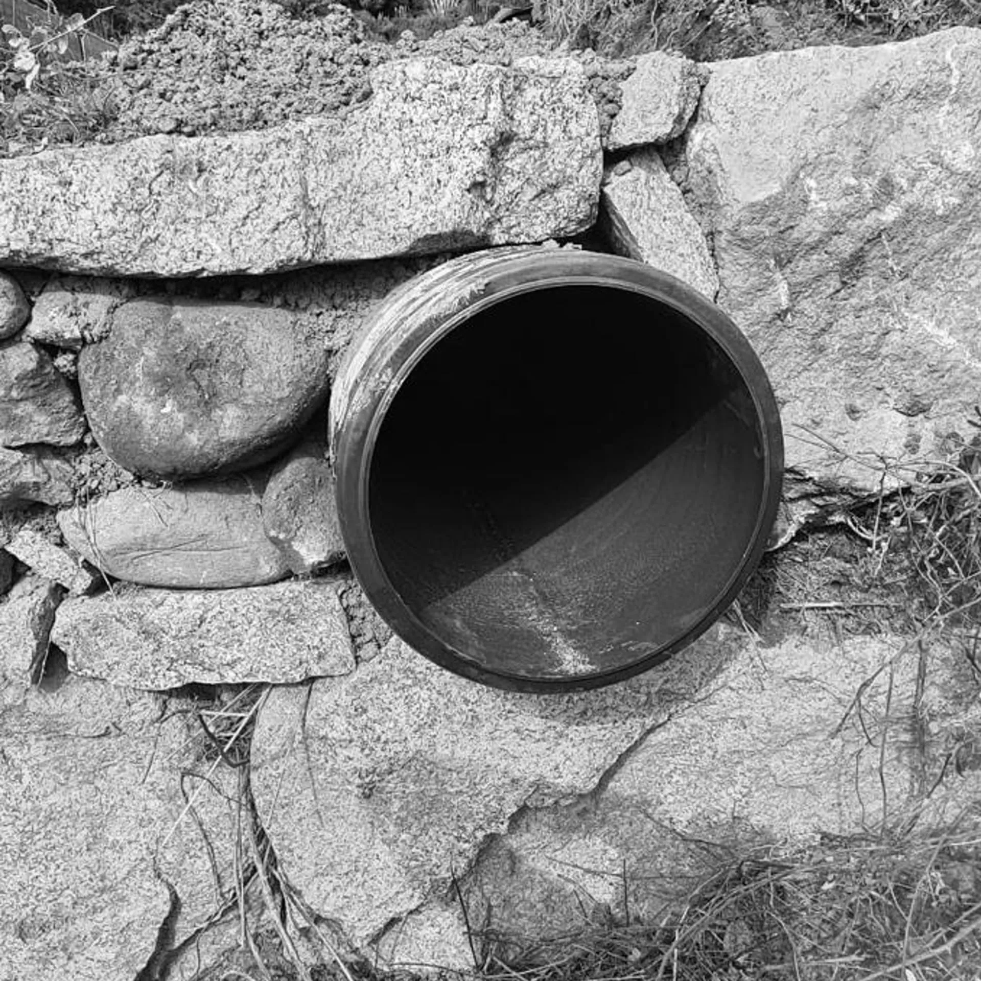 Réseau d'eaux pluviales réalisé à Vero
