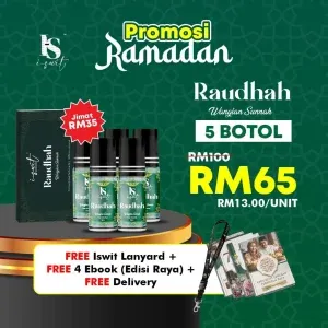 PAKEJ BIJAK - Raudhah 5 Botol
