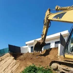Terrassement pour l’agrandissement d’une villa à Cauro