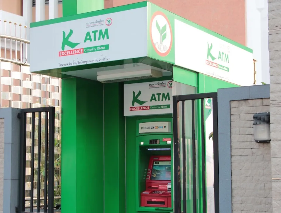 Kasikornbank ATM in Bangkok