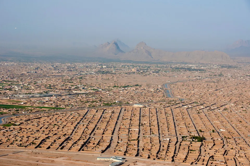 Kandahar province in Afghanistan