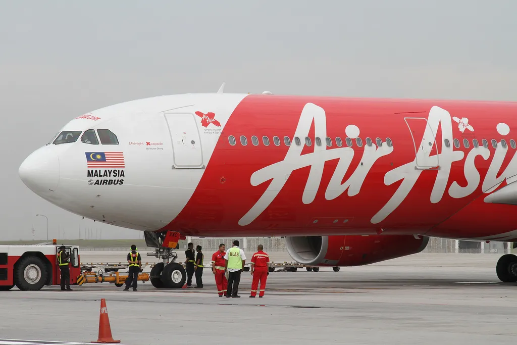 AirAsia X Airbus A330-300 at Kuala Lumpur International Airport