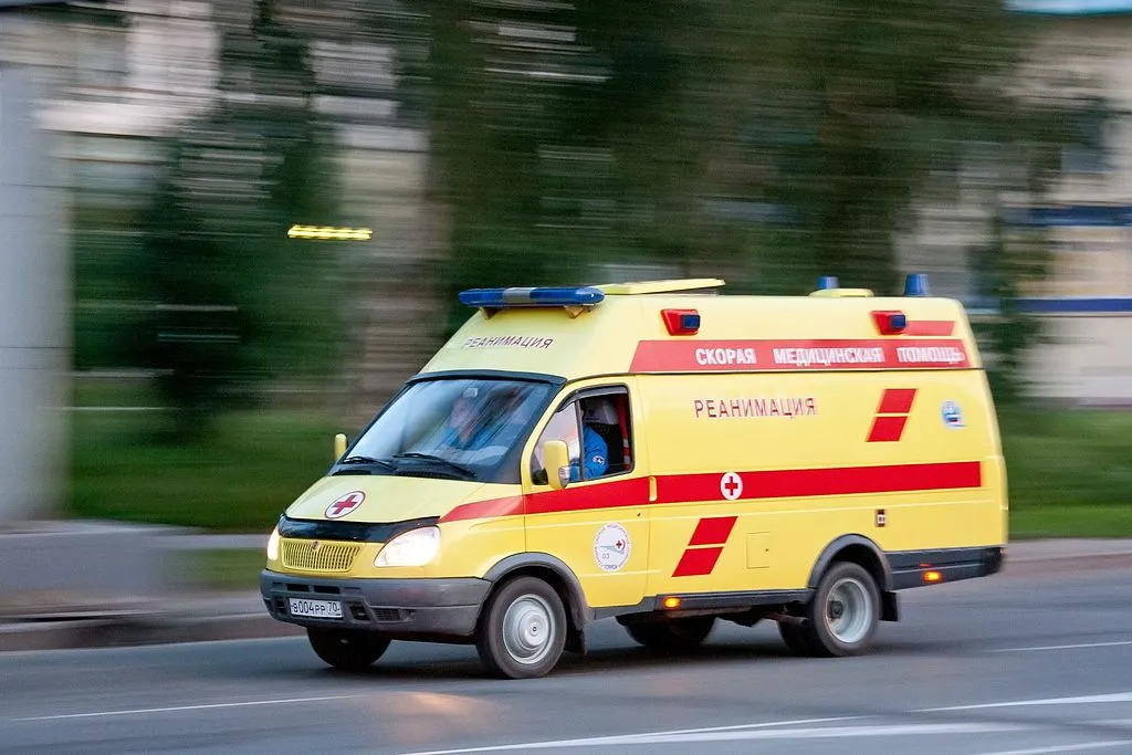 Ambulance in Tomsk, Russia